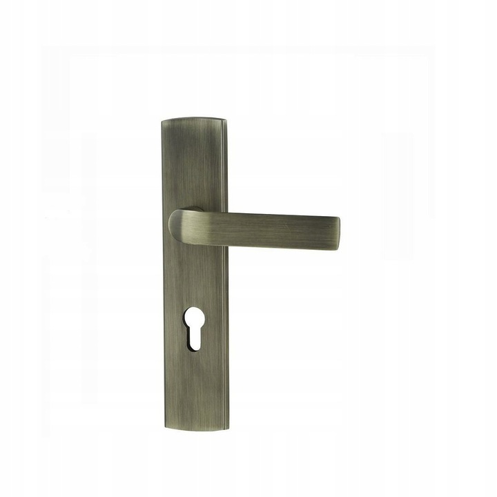 Maner usa Schaffner Cesare 72mm ZnAl, yester, pentru usi exterioare, lungime 7.5cm