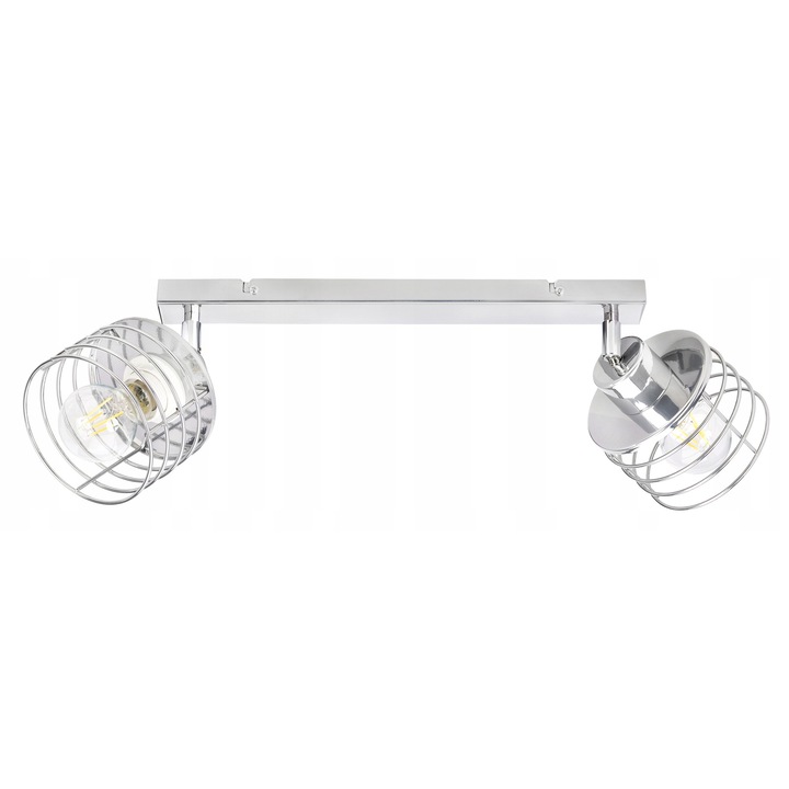 Plafoniera, LED-ONE, 2 surse de iluminat, crom, 35cm