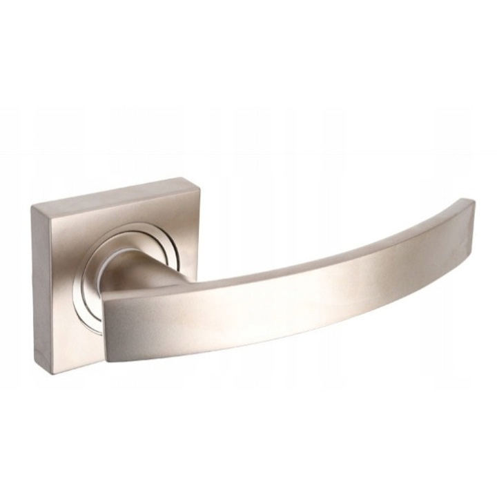 Maner usa Gamet, kwadrat, nikiel satinat, interior