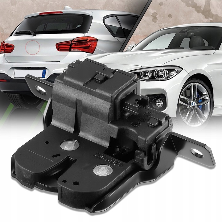 Капак за двигател BMW F20 F21, алуминий и ABS, черен, комплект 1 бр