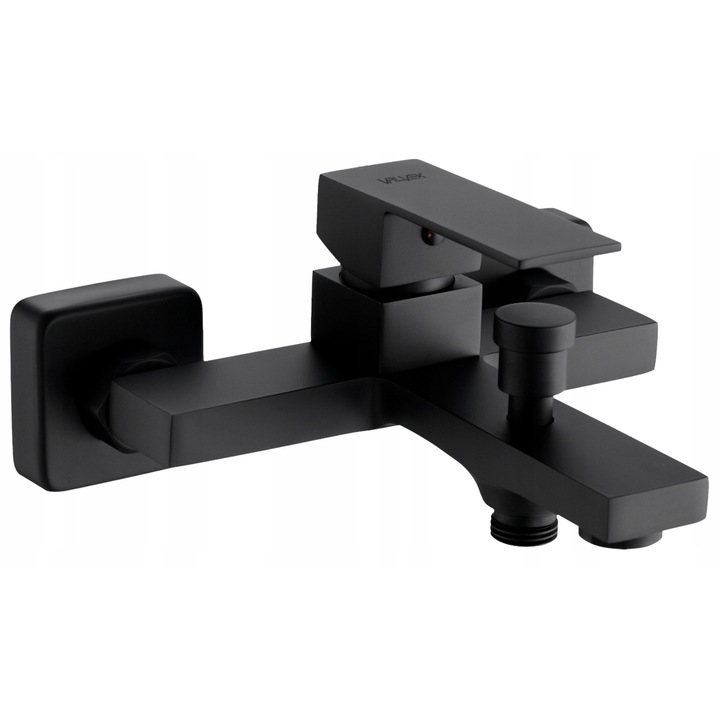 Valvex ARS BLACK fali csaptelep, fekete, egykaros, fix kifolyócsővel