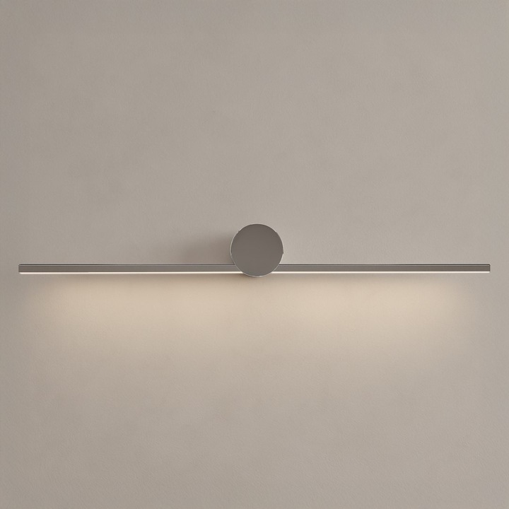 Aplica Milagro Artist 9W LED 60cm, króm, 4000K, 120°