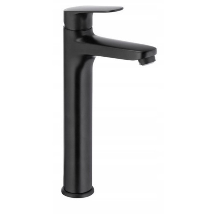 KFA Armatura OTAVA szaniter csaptelep, fekete, magas, kerámia szabályzóval, 135mm