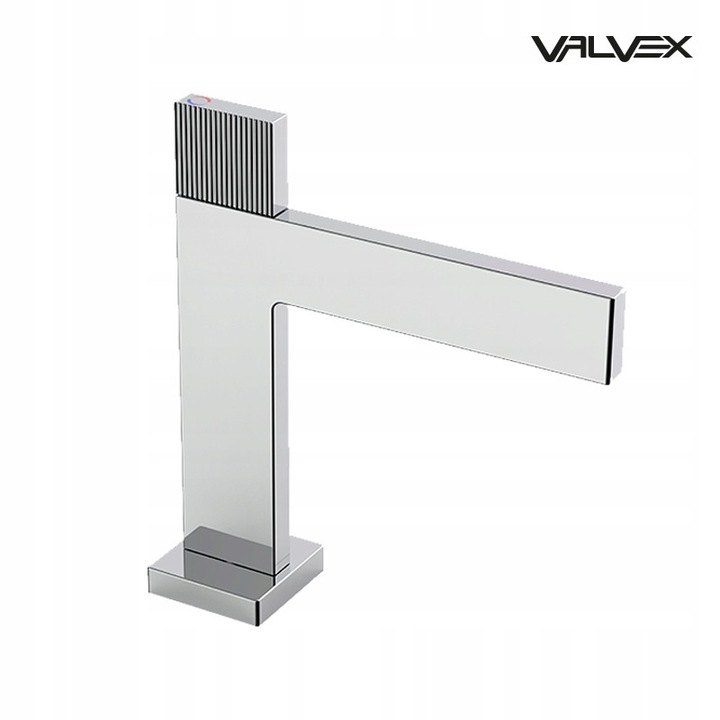 Valvex VARSO mosdó csaptelep, pultra szerelhető, króm, 14 cm magas, lefolyófedél nélkül