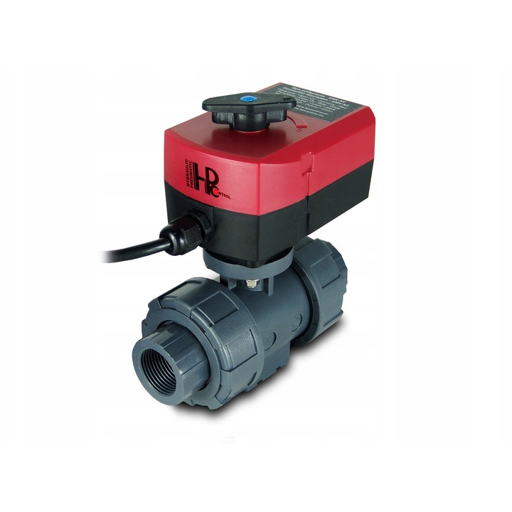 Elektromos működtetésű szelep A80/A82, 3/4", UPVC, 16bar, IP64, szett