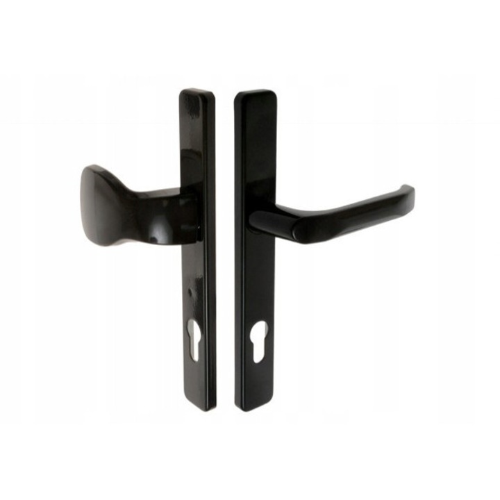 Klama interioara Medos Saturn 32, set cu pochwyt si elemente montaj, culoare: bronz, dimensiuni: 92x240mm