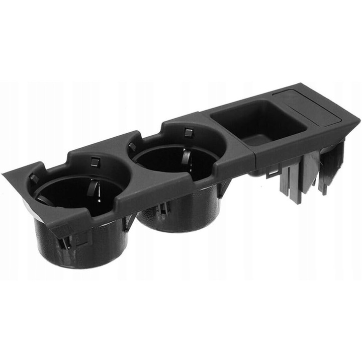 Autós pohár- és érmetartó, BMW E46, fekete, szett