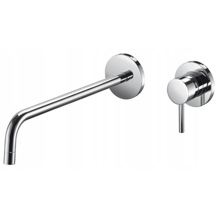 Paffoni Light csaptelep, vékony beépítésű, króm, kompakt, forrázásgátló rendszerrel, 100% Made in Italy