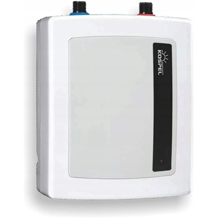 Kospel EPO2.6 6kW azonnali vízmelegítő, mosogató alá vagy fölé szerelhető, víz- és energiatakarékos