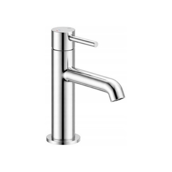 KFA Armatura Moza Mini 25mm csaptelep, króm, Click Clack leeresztővel