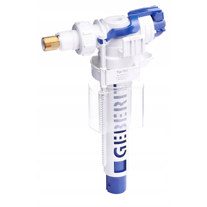 Zavor umplere Geberit 3/8 pentru spalatorite, alb/bleu, 242x112x49mm