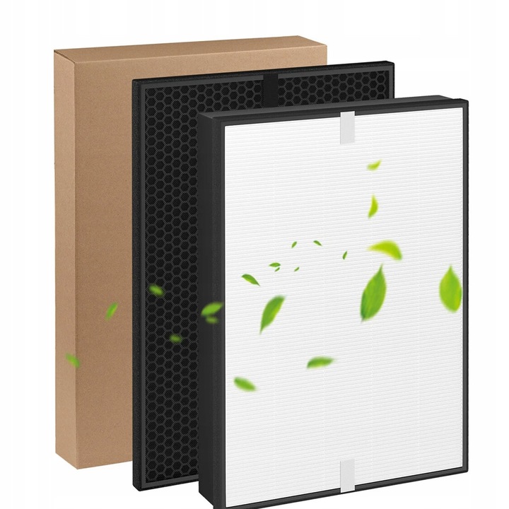 HEPA és aktívszén szűrő készlet légtisztítóhoz, helyettesíti a FY2420 és FY2422 modelleket, 600g/m, többszínű