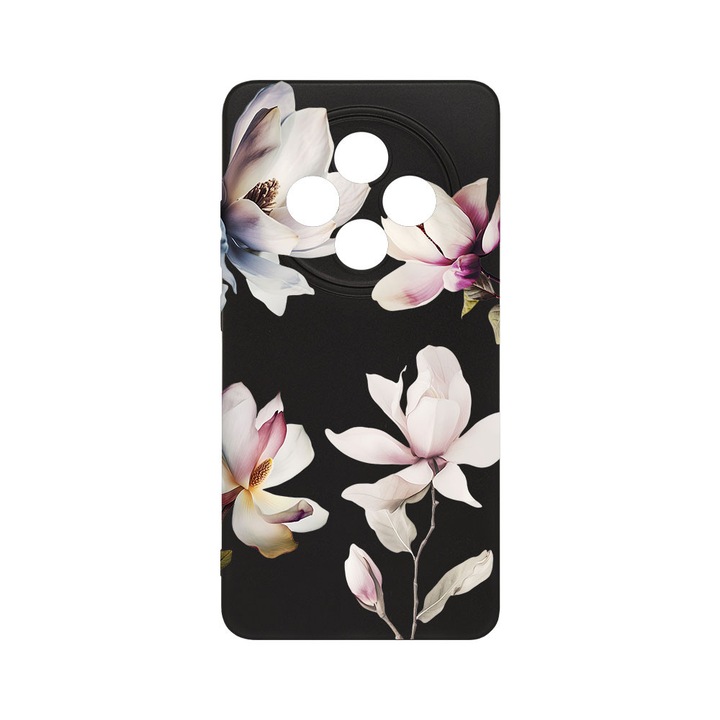 BestCase® Husa TPU Ultra Slim Compatibila cu Xiaomi Redmi 14C / Poco C75 / Redmi A4, Magnolia Floral Design, 2022874 B 2046