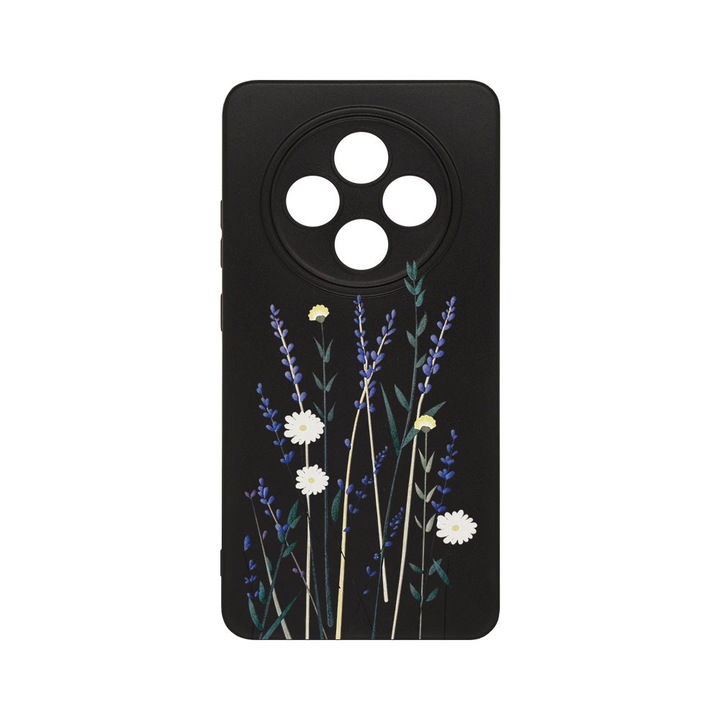 BestCase® Husa TPU Ultra Slim Compatibila cu Xiaomi Redmi 14C / Poco C75 / Redmi A4, Floral - Minimalist Levander, 2022874 B 2056