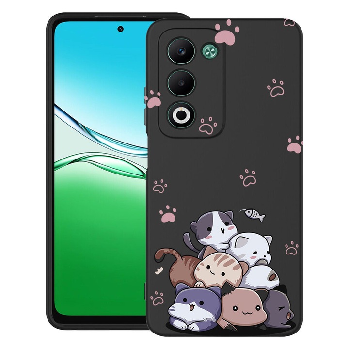BestCase® Husa TPU Ultra Slim Compatibila cu Xiaomi Redmi 15 5G (169mm), Baby Cats, 2082900 B 2018