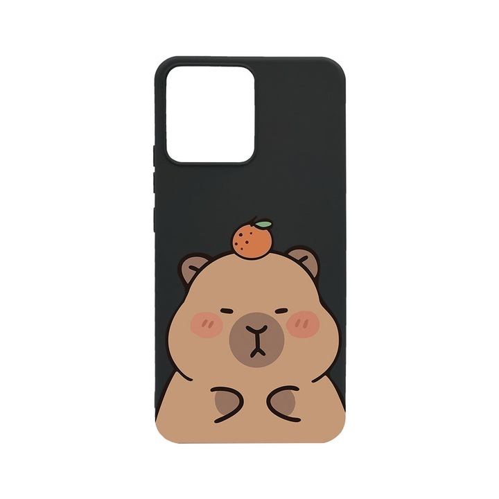 BestCase® Husa TPU Ultra Slim Compatibila cu Xiaomi Redmi Note 12 Pro 5G, Cute Capybara, 1467861 B 2023