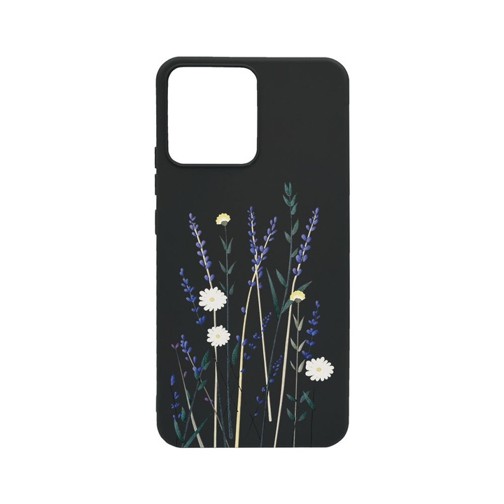 BestCase® Husa TPU Ultra Slim Compatibila cu Xiaomi Redmi Note 12 Pro 5G, Floral - Minimalist Levander, 1467861 B 2056