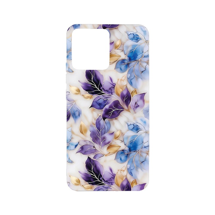 BestCase® Husa TPU Ultra Slim Compatibila cu Xiaomi Redmi Note 12 Pro 5G, Floral - Aesthetic Tulip, 1467861 B 2083