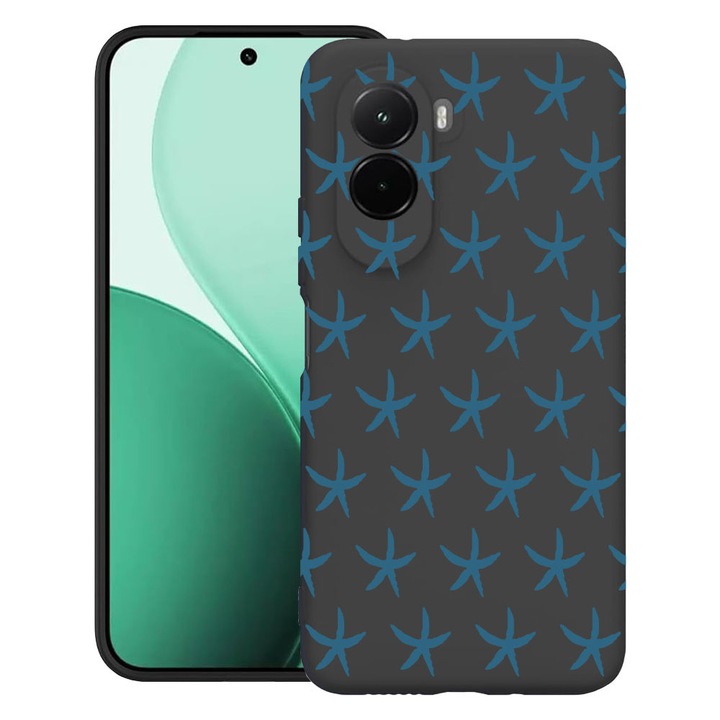BestCase® Husa TPU Ultra Slim Compatibila cu Poco M7, Cute Sea Cuckold Pattern, 3119618 B 2025