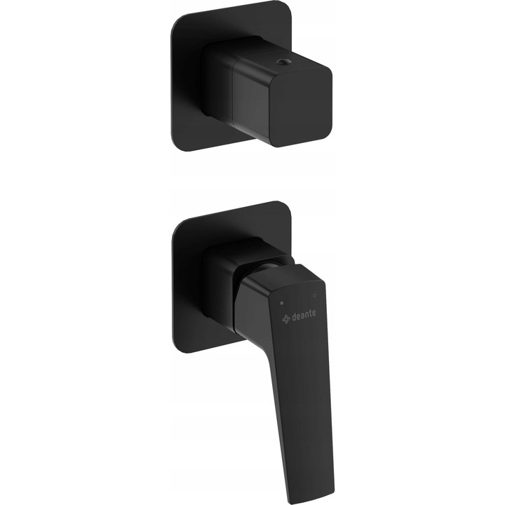 Deante Blur Nero szaniter csaptelep, vékony beépítésű, matt fekete, 1 karos, 87mm
