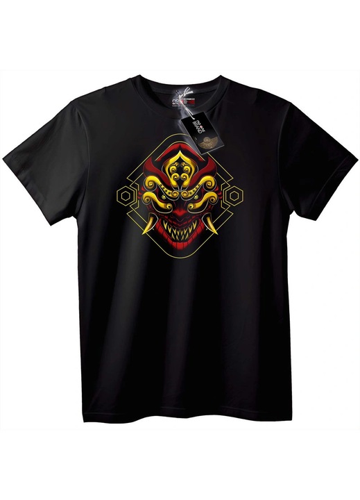 Tricou Oni Mask, Negru, S