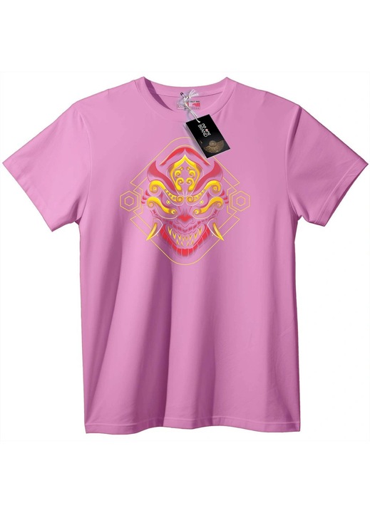 Tricou Oni Mask, Roz, XXS