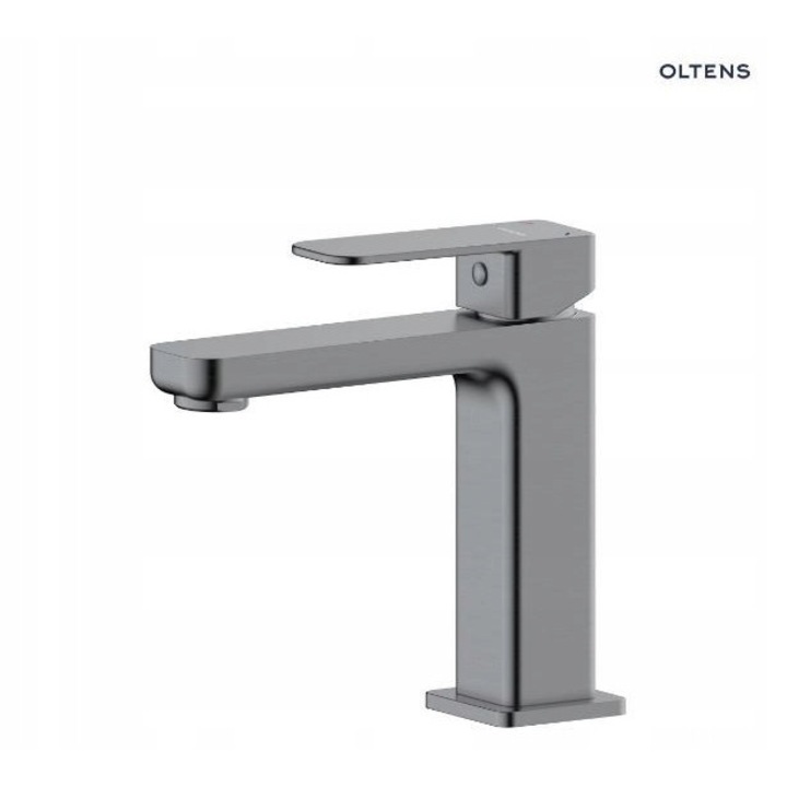 Oltens Hadsel mosdó csaptelep, grafit, 5l/perc, álló szerelés, 32204400