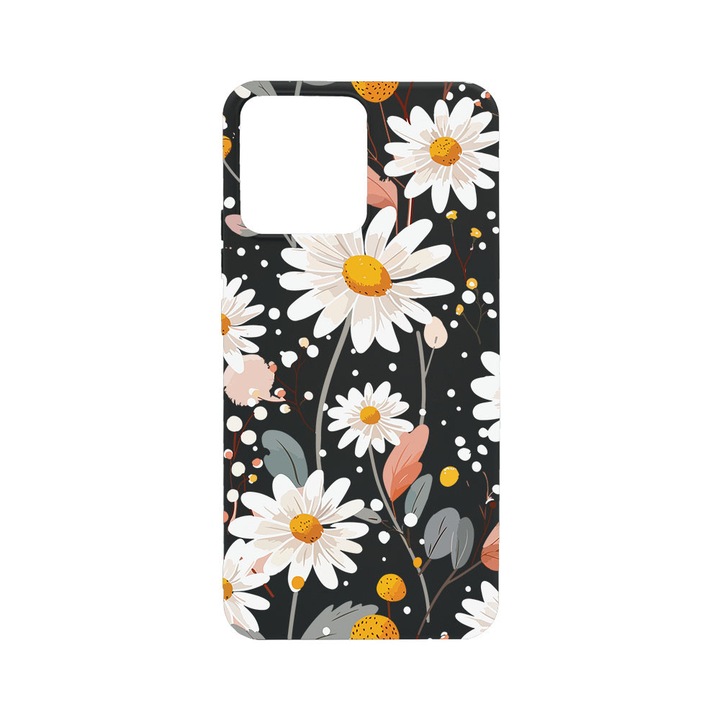 BestCase® Husa TPU Ultra Slim Compatibila cu Xiaomi Redmi Note 12 Pro 5G, Floral - Daisy, 1467861 B 2028