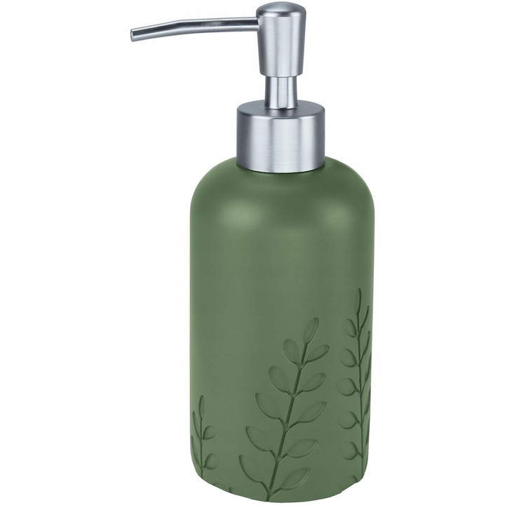 Dispenser de sapun 300 ml, Kleine Wolke, serie Brace, verde mat