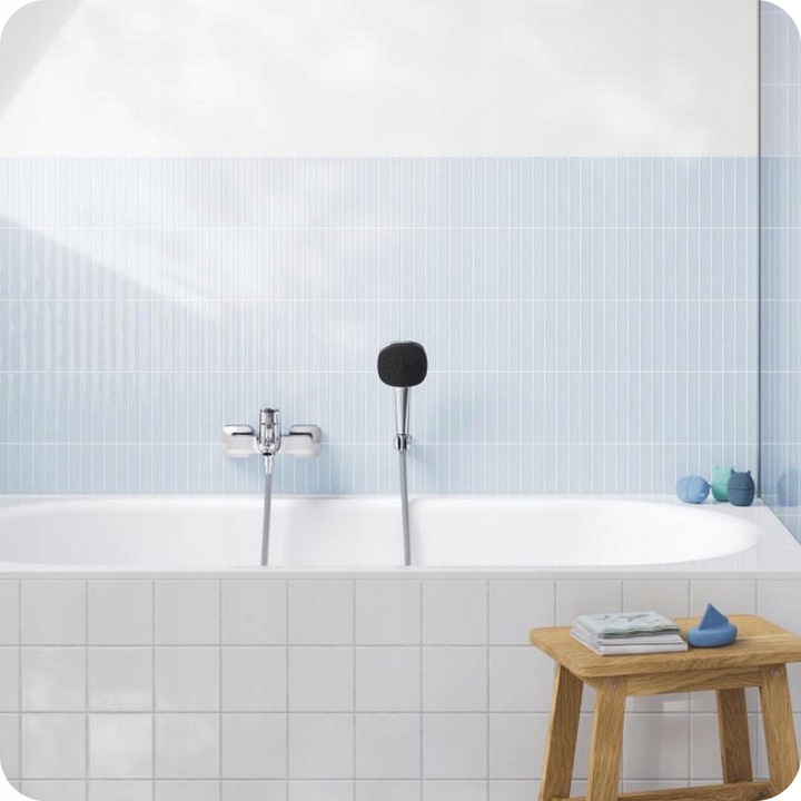 Grohe Dice zuhanycsaptelep, fali rögzítés, króm, 1/2", szerelőeszközzel