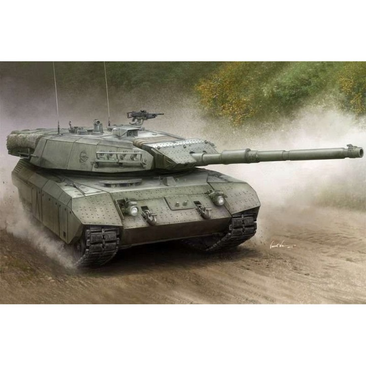 Колекционерски модел Leopard C2 Mexas, Hobby Boss, 1:35, 274x97mm, многоцветен
