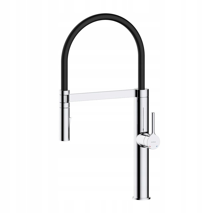 Borga csaptelep, króm, kihúzható kifolyóval, magasság 51,5cm, hatótávolság 23,3cm