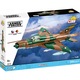 Cobi MiG-21 építőkészlet, 396 darab, 32x15x9,5cm, kiállítási állvánnyal