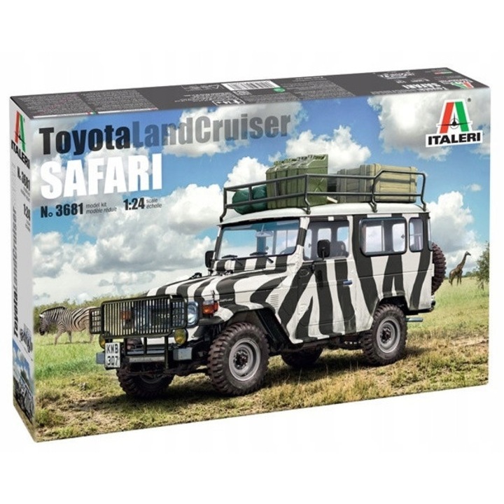 Italeri Toyota Land Cruiser Safari terepjáró modellautó 1/24
