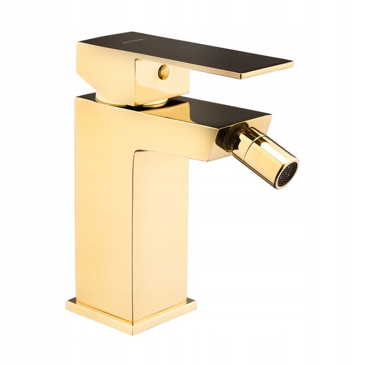 Baterie bidetowa Oltens Gota, zlata lucioasa, montare stand, 5 l/min, fara capac