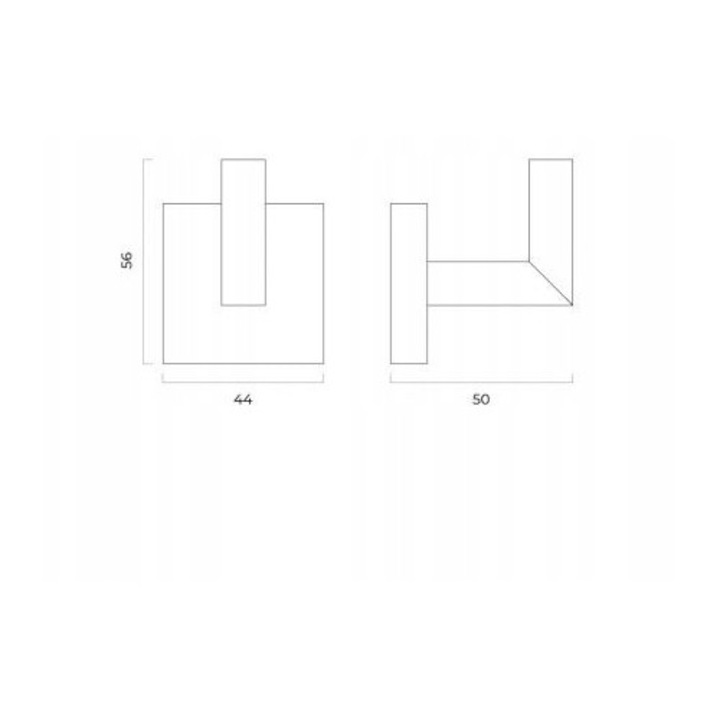 Suport prosop, Oltens Tved, aur periat, 7x9x7cm