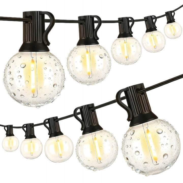LED гирлянд 30M, 52 крушки