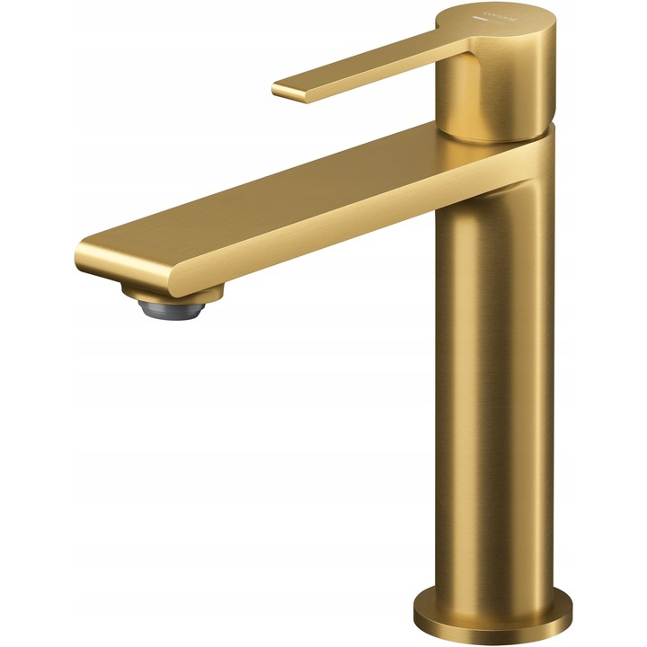 Mosdó csaptelep, Cersanit, Virgo, arany, egykaros, 60cm