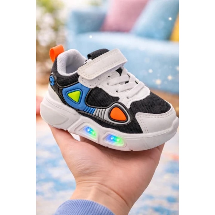 Adidasi cu luminite pentru baieti Cool Style, Multicolor