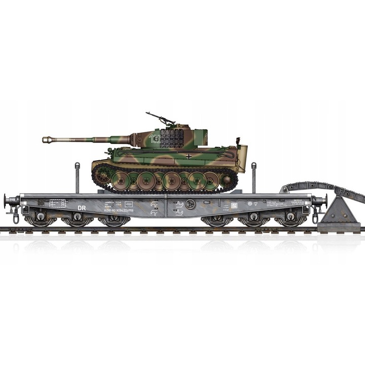 Vagon platforma, Hobbyboss, 1:72
