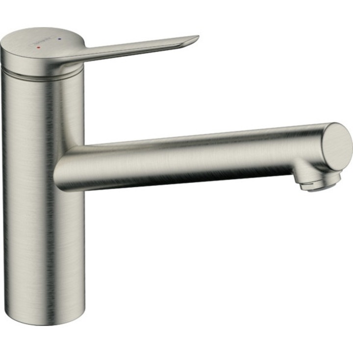 Hansgrohe Zesis M33 konyhai csaptelep, 1-sugaras, 150mm magasság, forgatható kifolyóval, inox