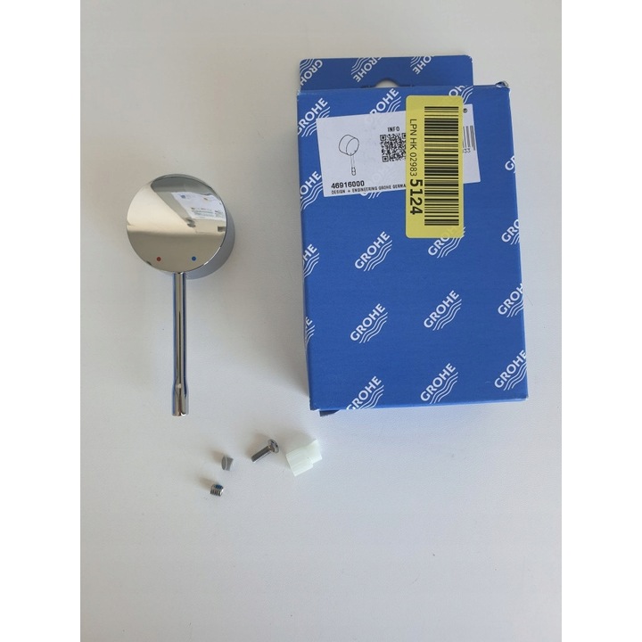 Baterie sanitara Grohe Essence New, montaj pe perete, crom, 35 mm, 1 set