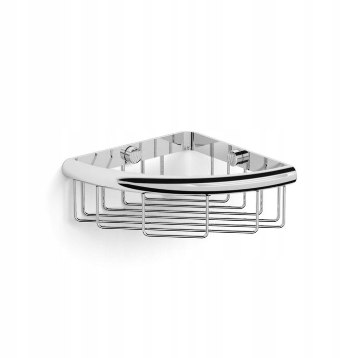 Suport baie coltar, Oltens Elva, crom, 16x16x6,2cm