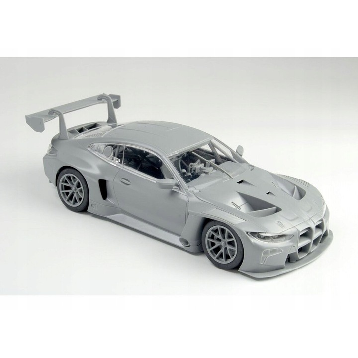 BMW M4 GT3 2022 DTM Year of The Champion modellautó, 1/24, összeszerelési készlet, átlátszó műanyag alkatrészekkel