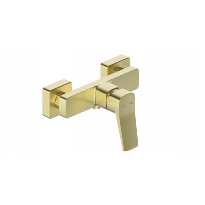 KFA Armatura Malaga fali csaptelep, sötét arany, 2 lyuk, 23 l/perc