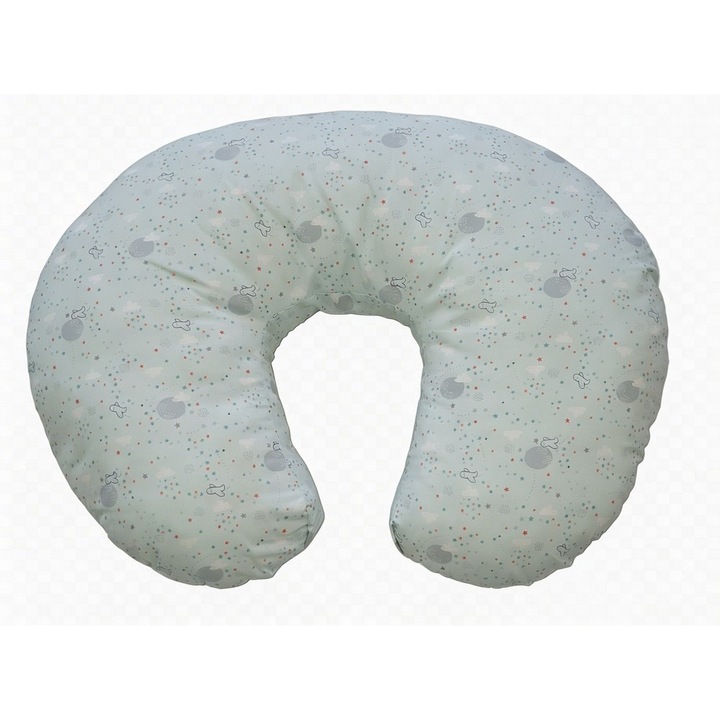 Perna alaptat 3 in 1, husa detasabila, bumbac Oeko-Tex, PPPA001 avioane, Primii Pasi