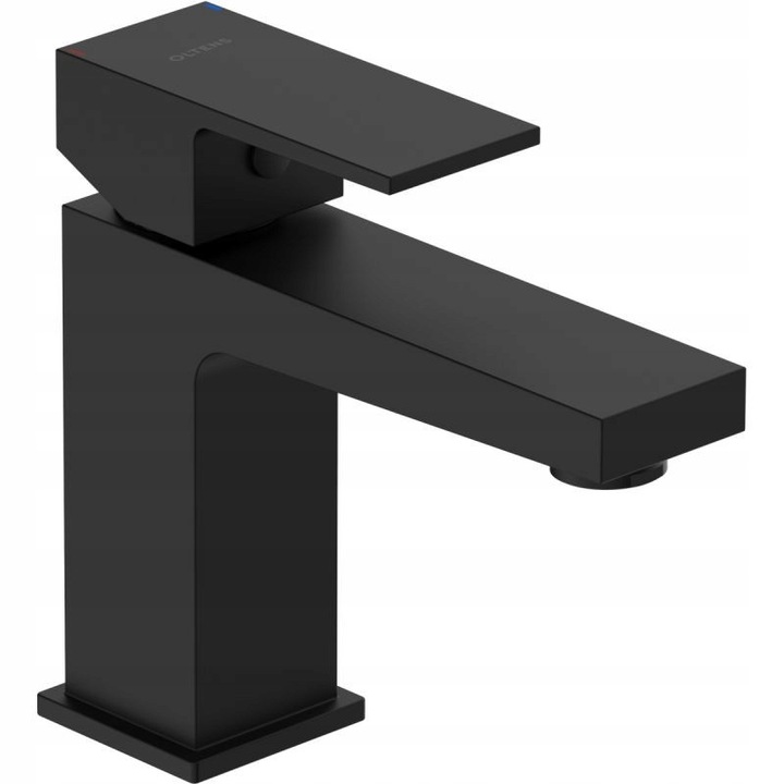 Baterie sanitara Oltens Gota, montaj stand, negru mat, 5 l/min, ceramica