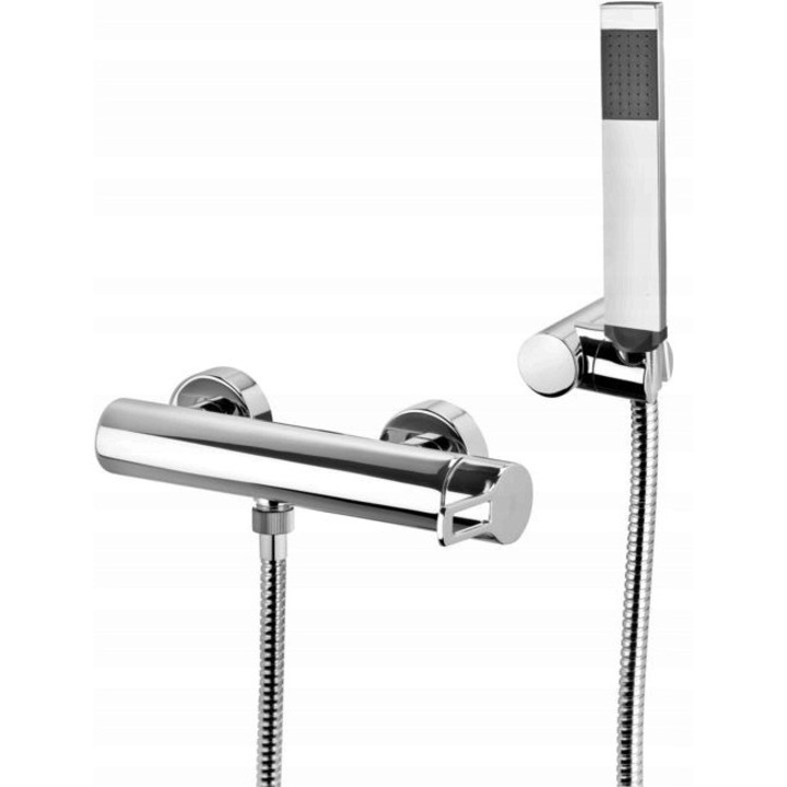 Baterie sanitara Paffoni, model Jo Jo168DCR, crom, sistem anti-scalding, dimensiuni 100% MADE IN ITALY