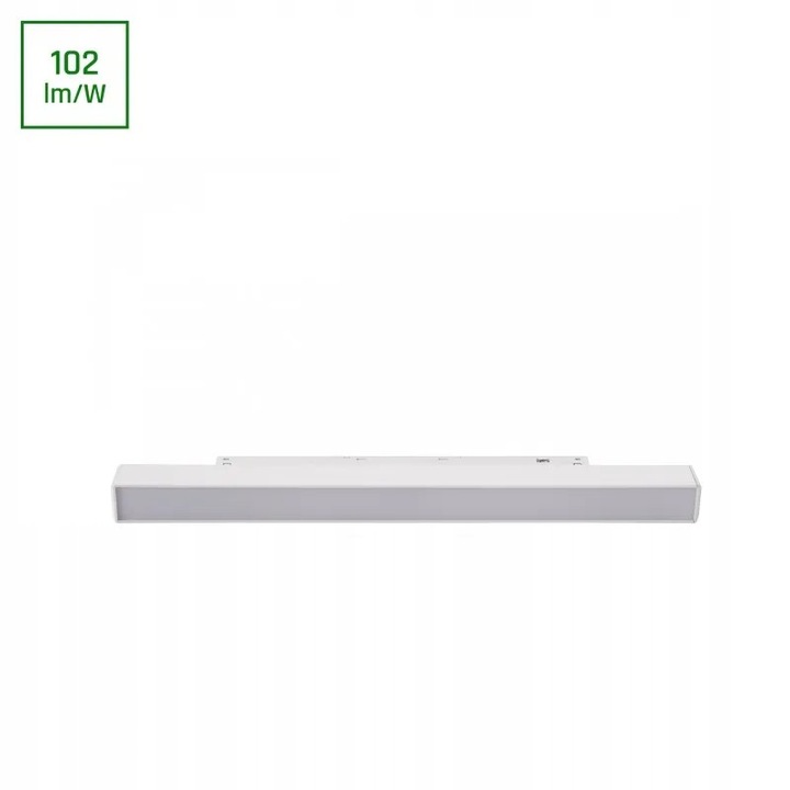Mennyezeti lámpa, Spectrum, lineáris világítás, 10W, 4000K, fehér, 30cm