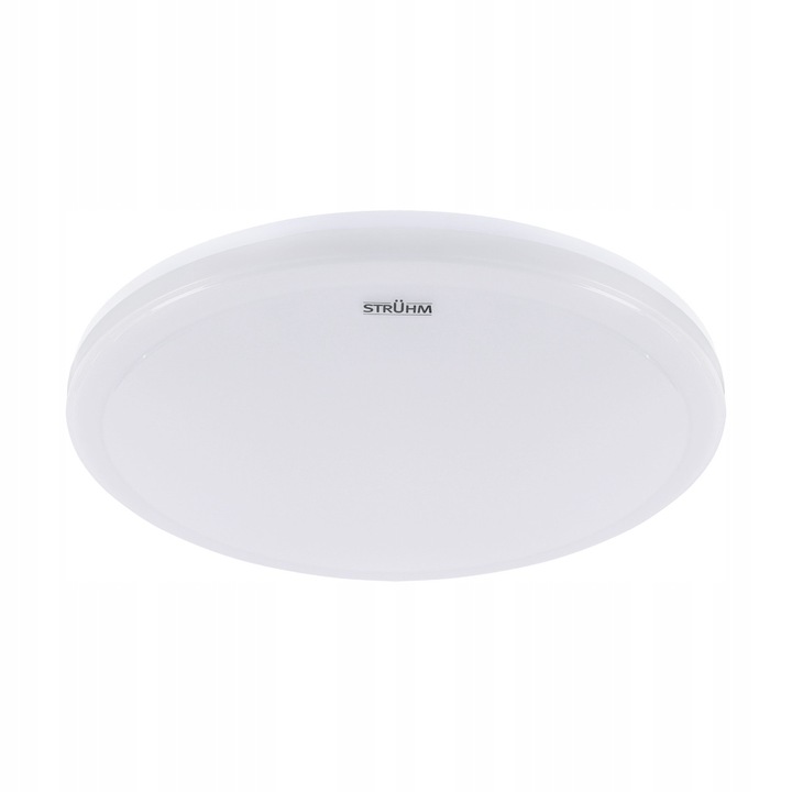 Plafoniera LED Struhm 24W, 30cm, alb, cu senzor de miscare